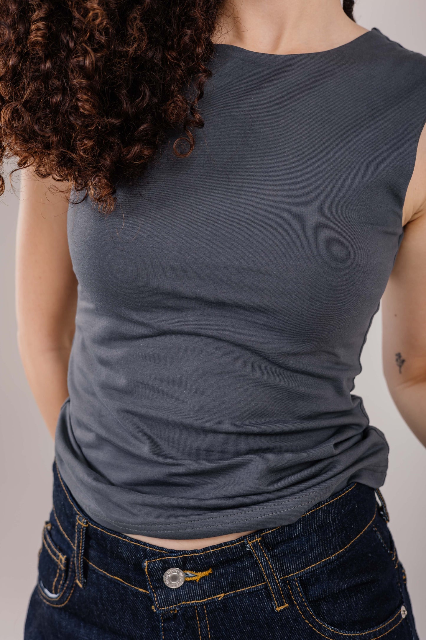 Double Layer Cotton Tank