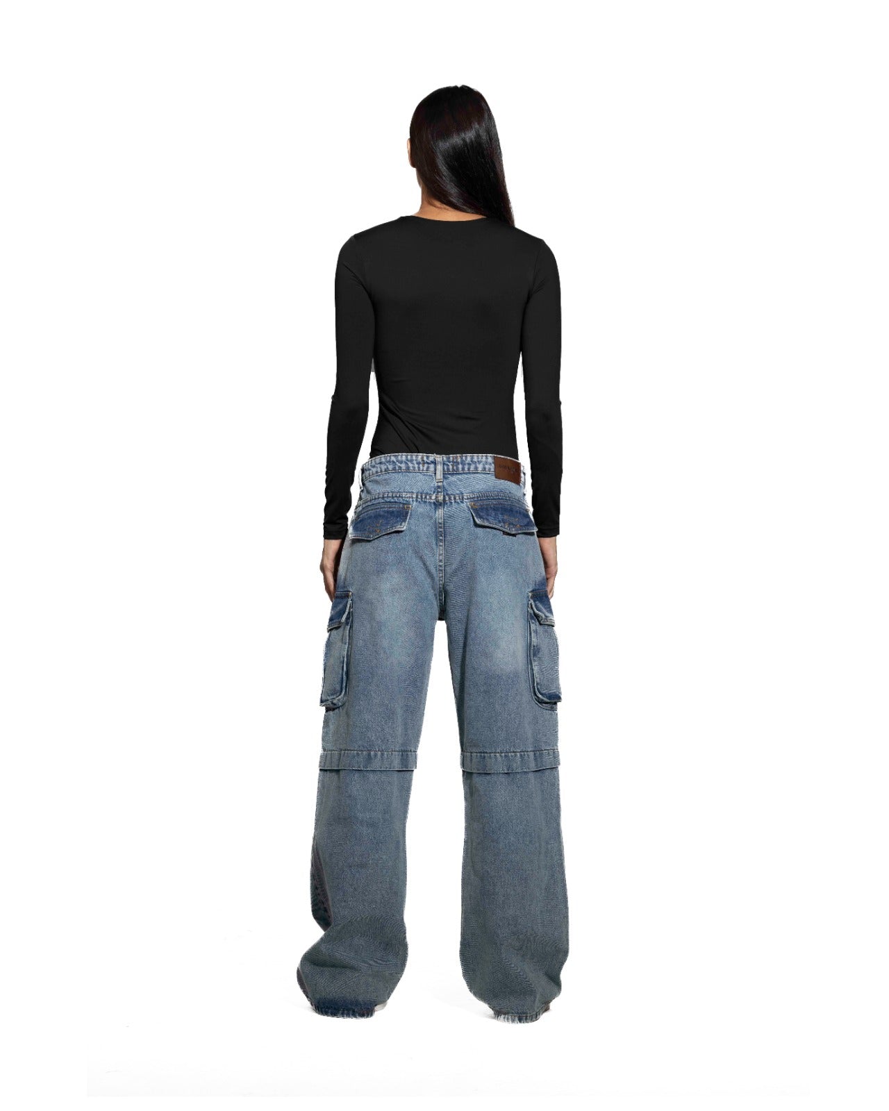 Bodysuit Crew-Neck Long Sleeve