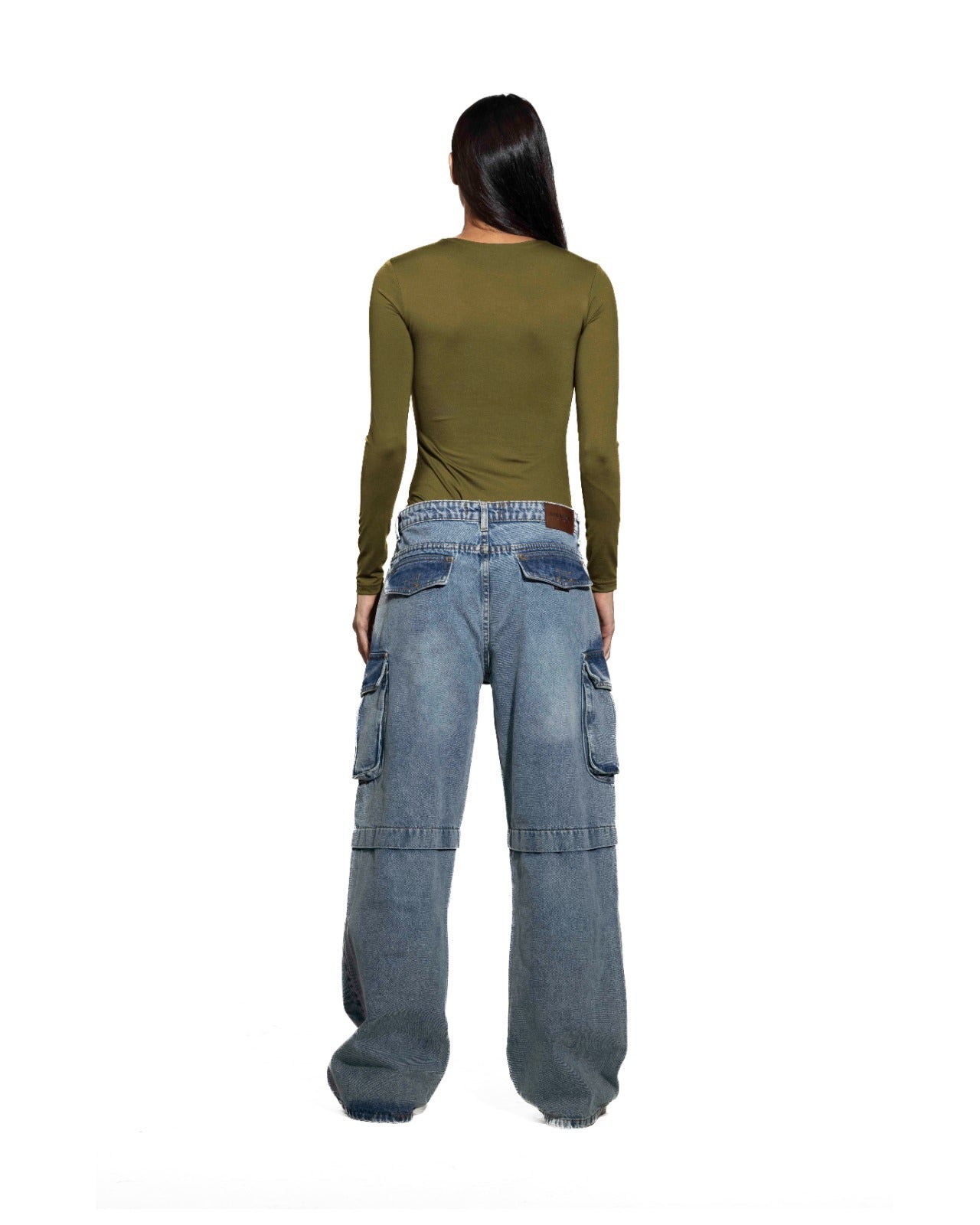 Bodysuit Crew-Neck Long Sleeve