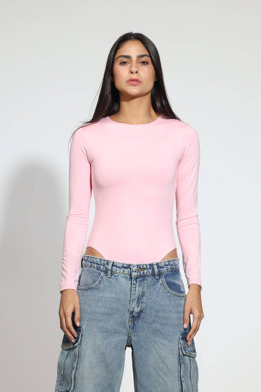 Bodysuit Crew-Neck Long Sleeve