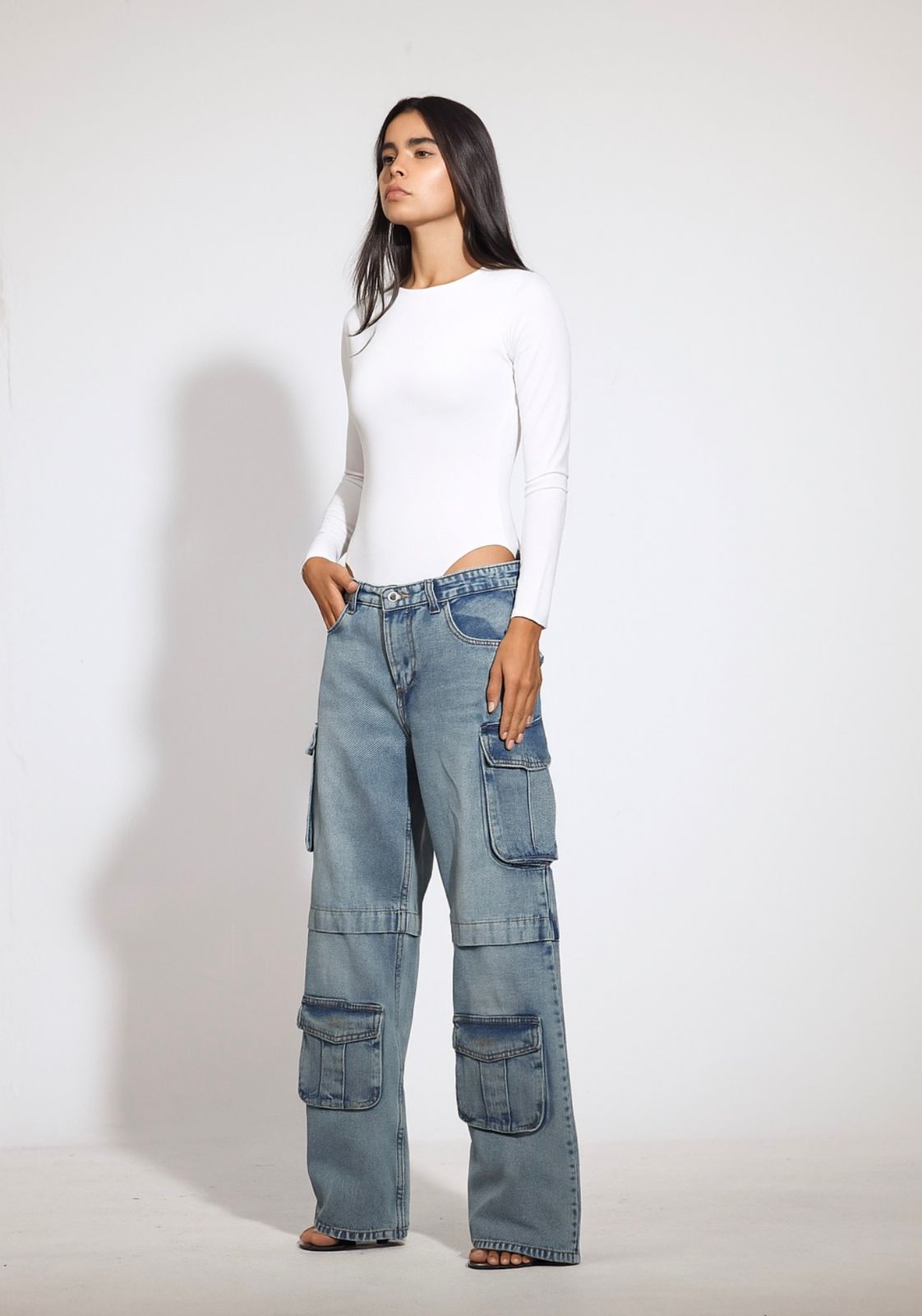 Bodysuit Crew-Neck Long Sleeve