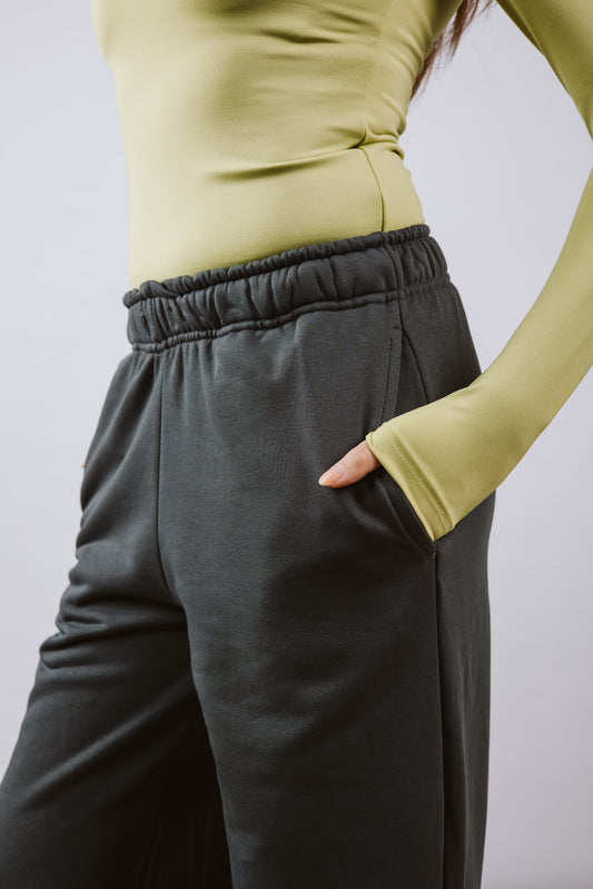 Straight-leg Sweat pants Grey