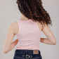 Crew Tank Top Ribbed
