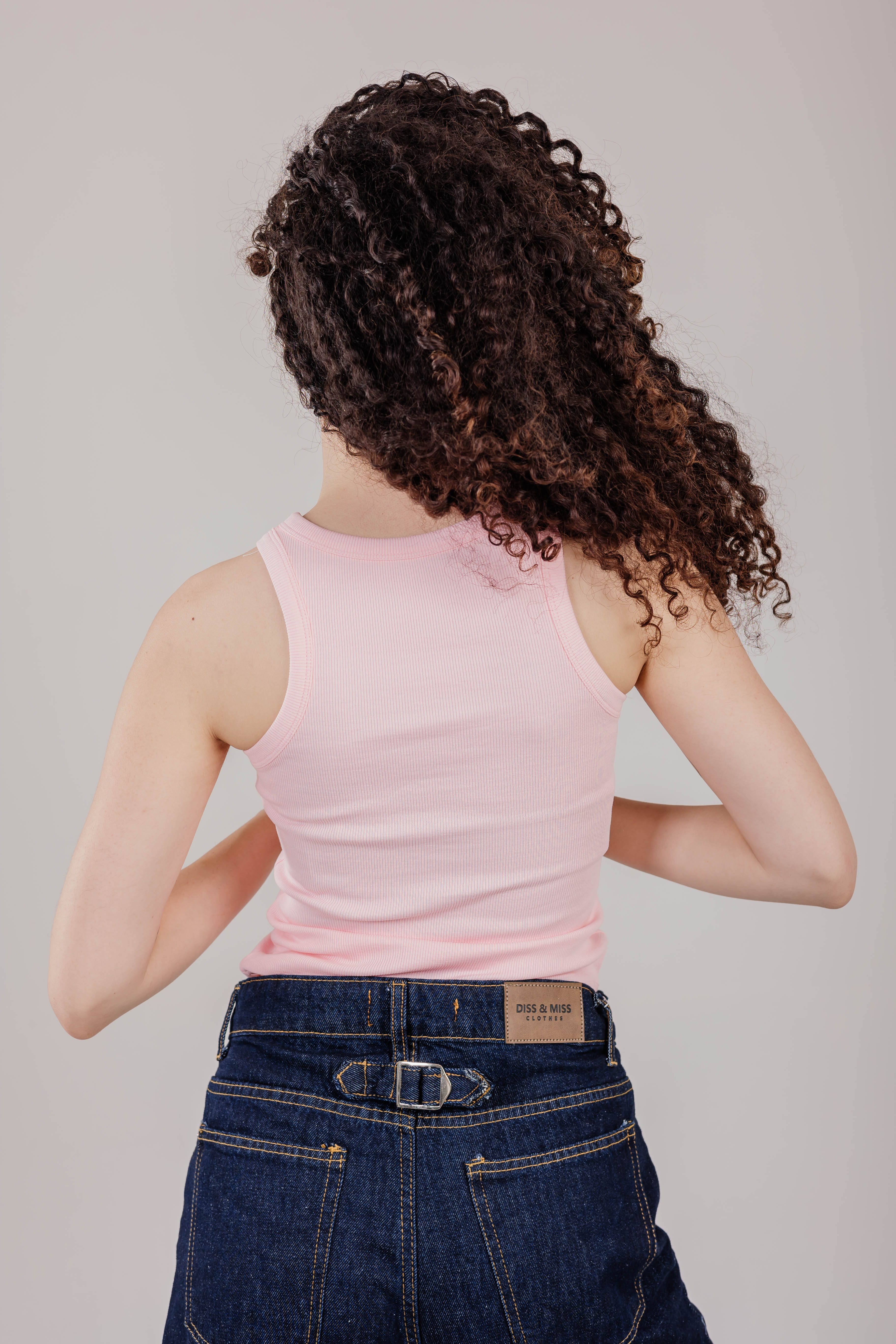 Crew Tank Top Ribbed