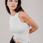 Crew Tank Top Ribbed