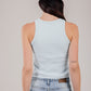 Crew Tank Top Ribbed