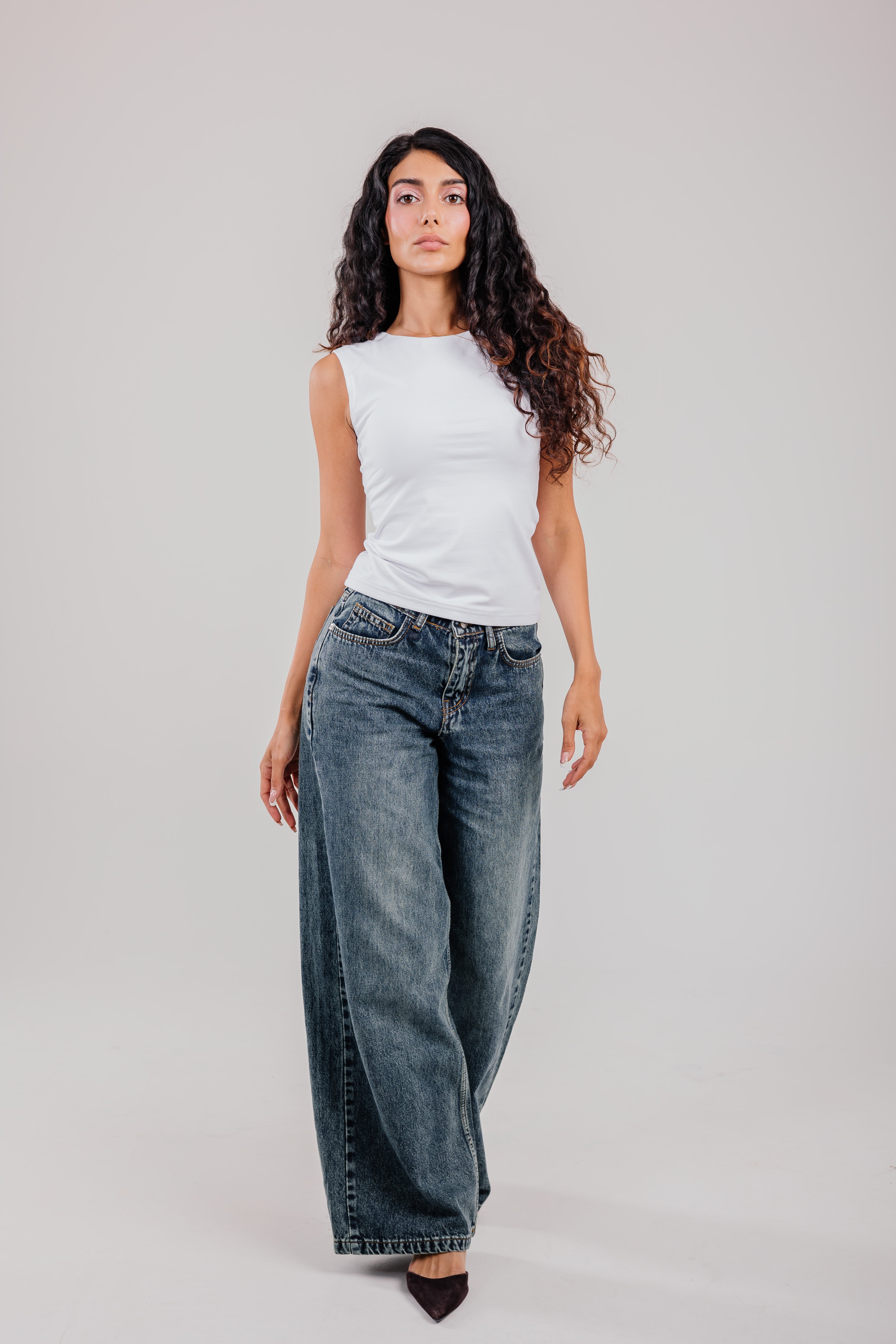 Double Layer Cotton Tank