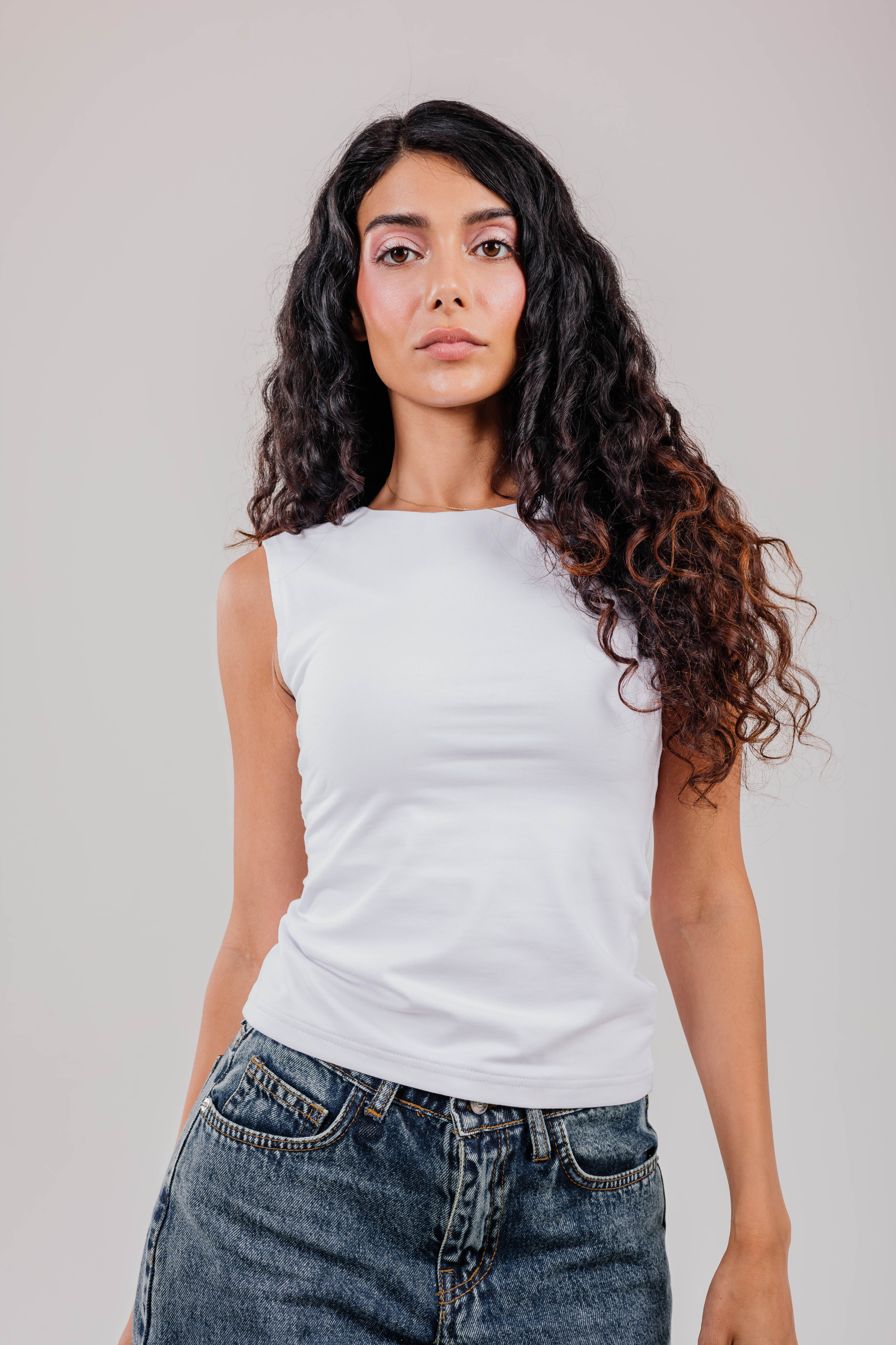 Double Layer Cotton Tank