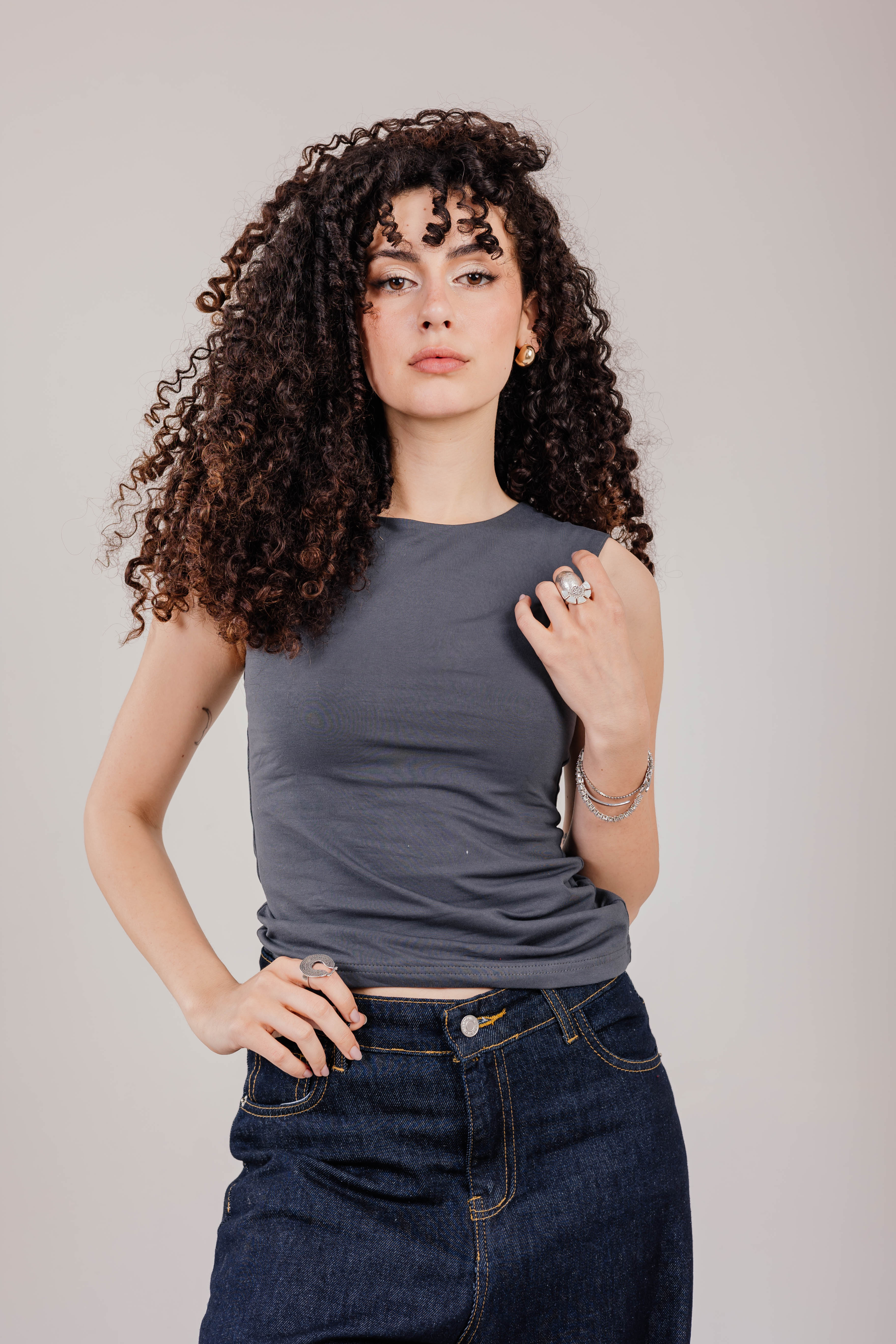 Double Layer Cotton Tank