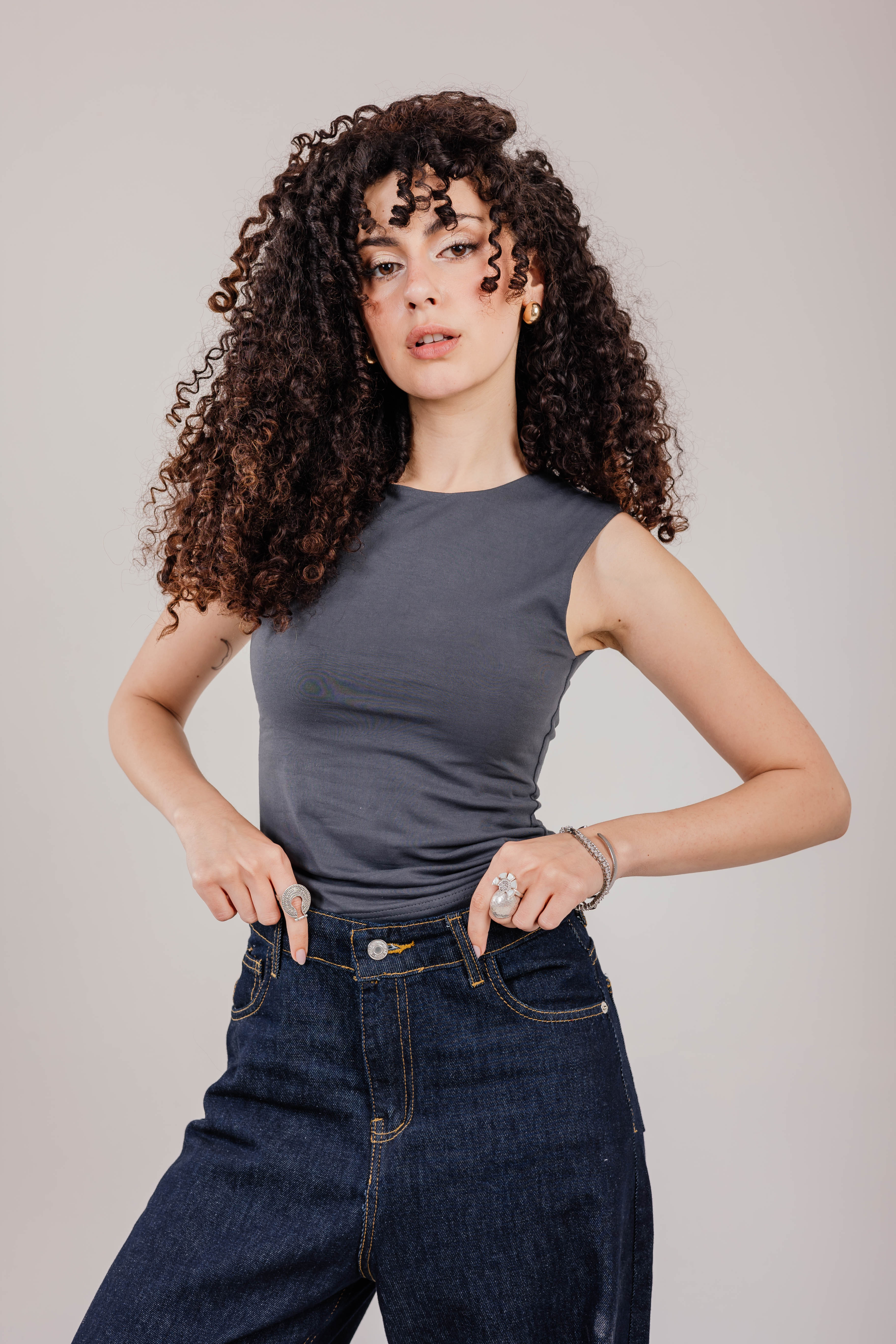 Double Layer Cotton Tank