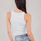Crew Tank Top Ribbed