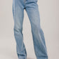 Straight Leg Denim Blue