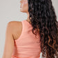 Crew Tank Top Ribbed