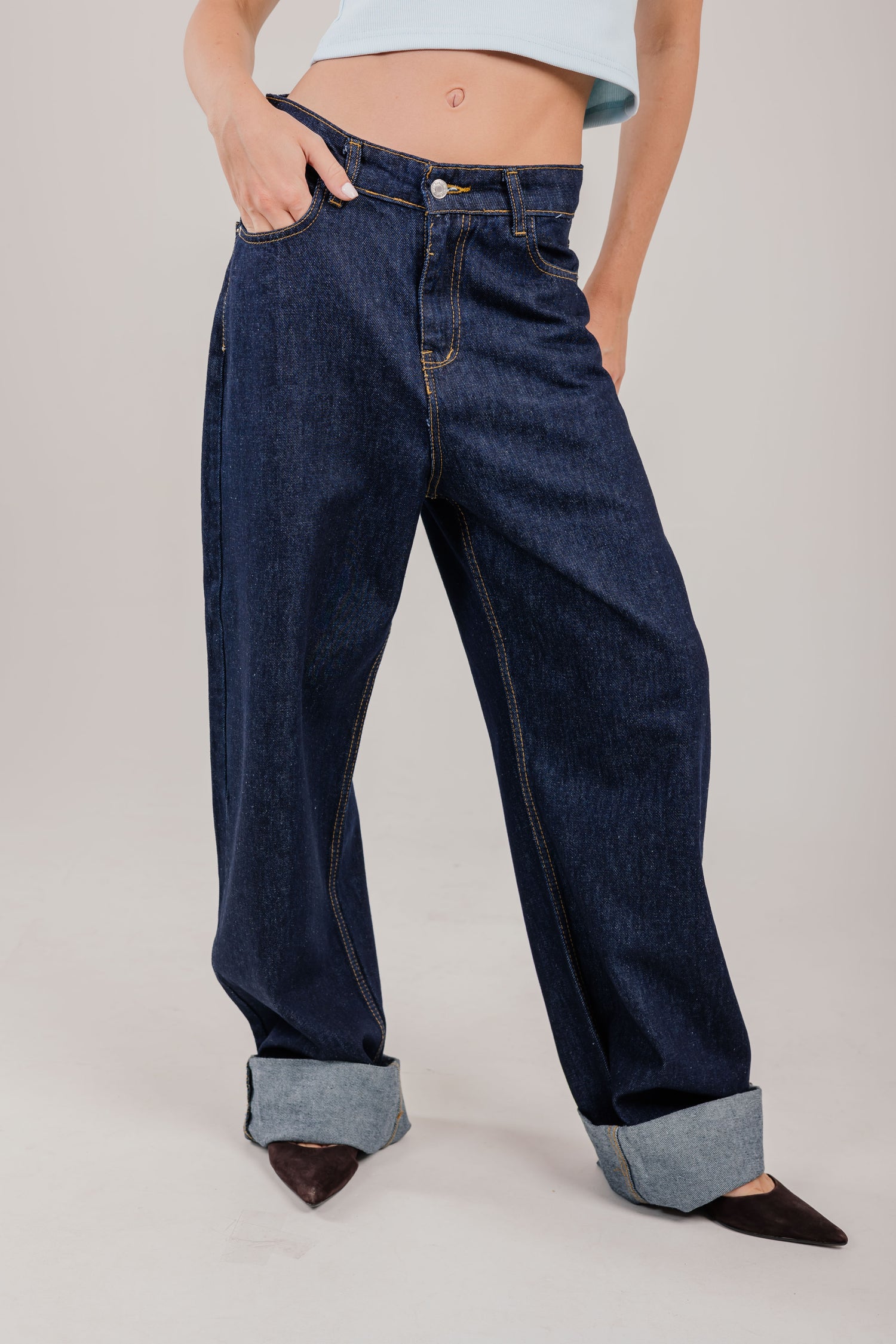 TURN-UP DENIM