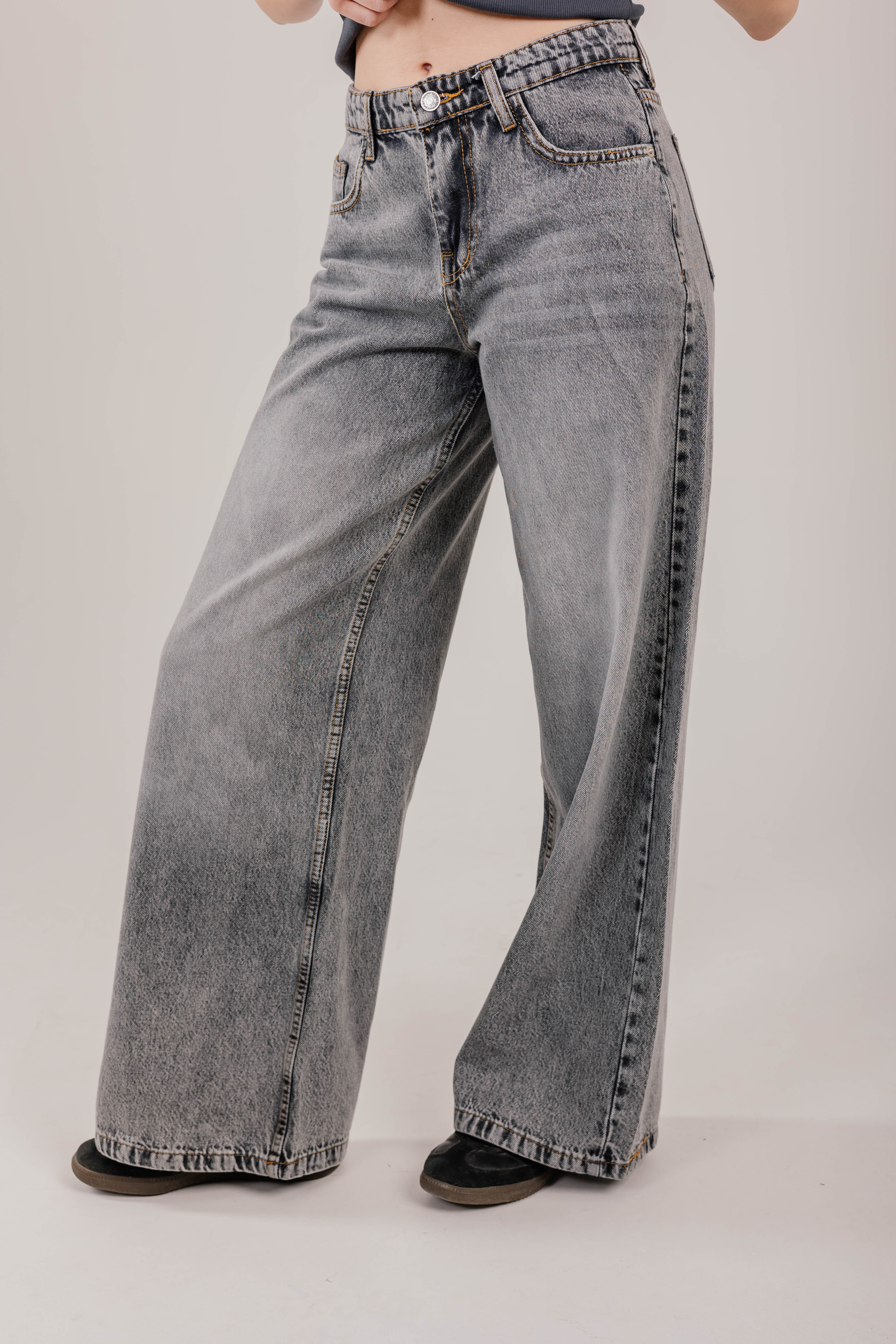 Wide-Leg Denim