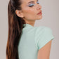 Ribbed Polo Short Sleeve