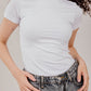 Cotton Crew neck Short Sleeve