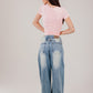 Turn-Up blue Denim