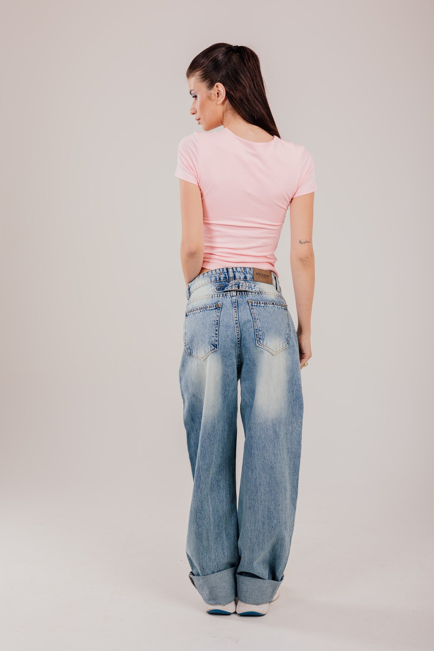 Turn-Up blue Denim