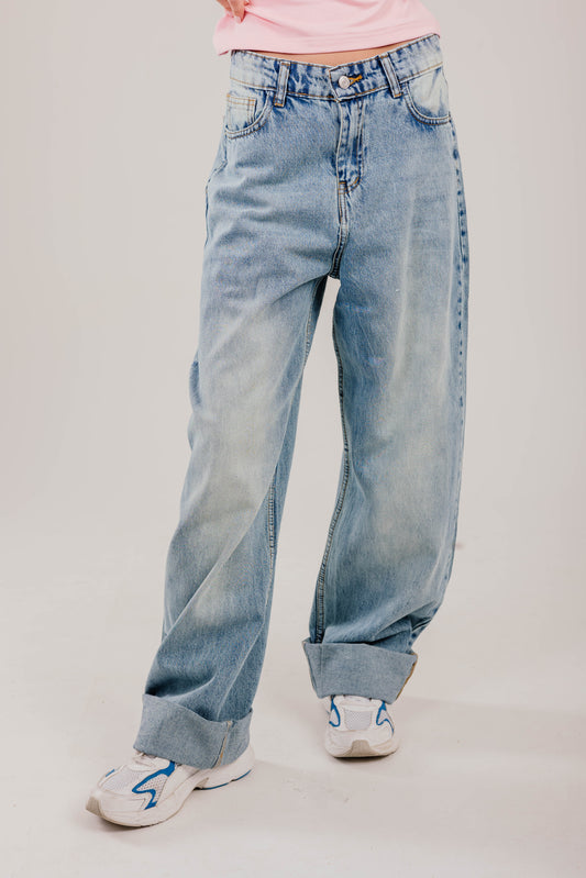 Turn-Up blue Denim