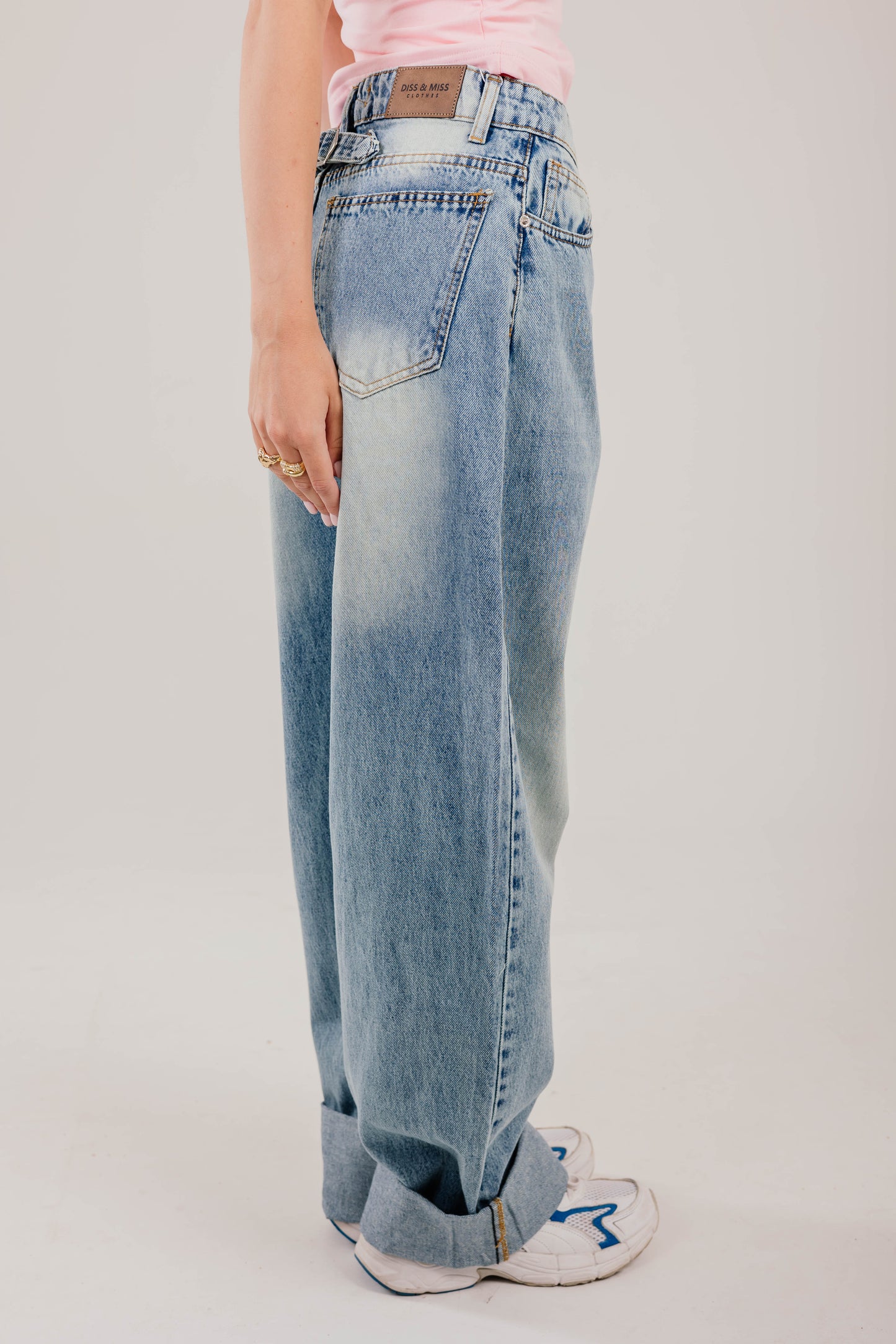 Turn-Up blue Denim