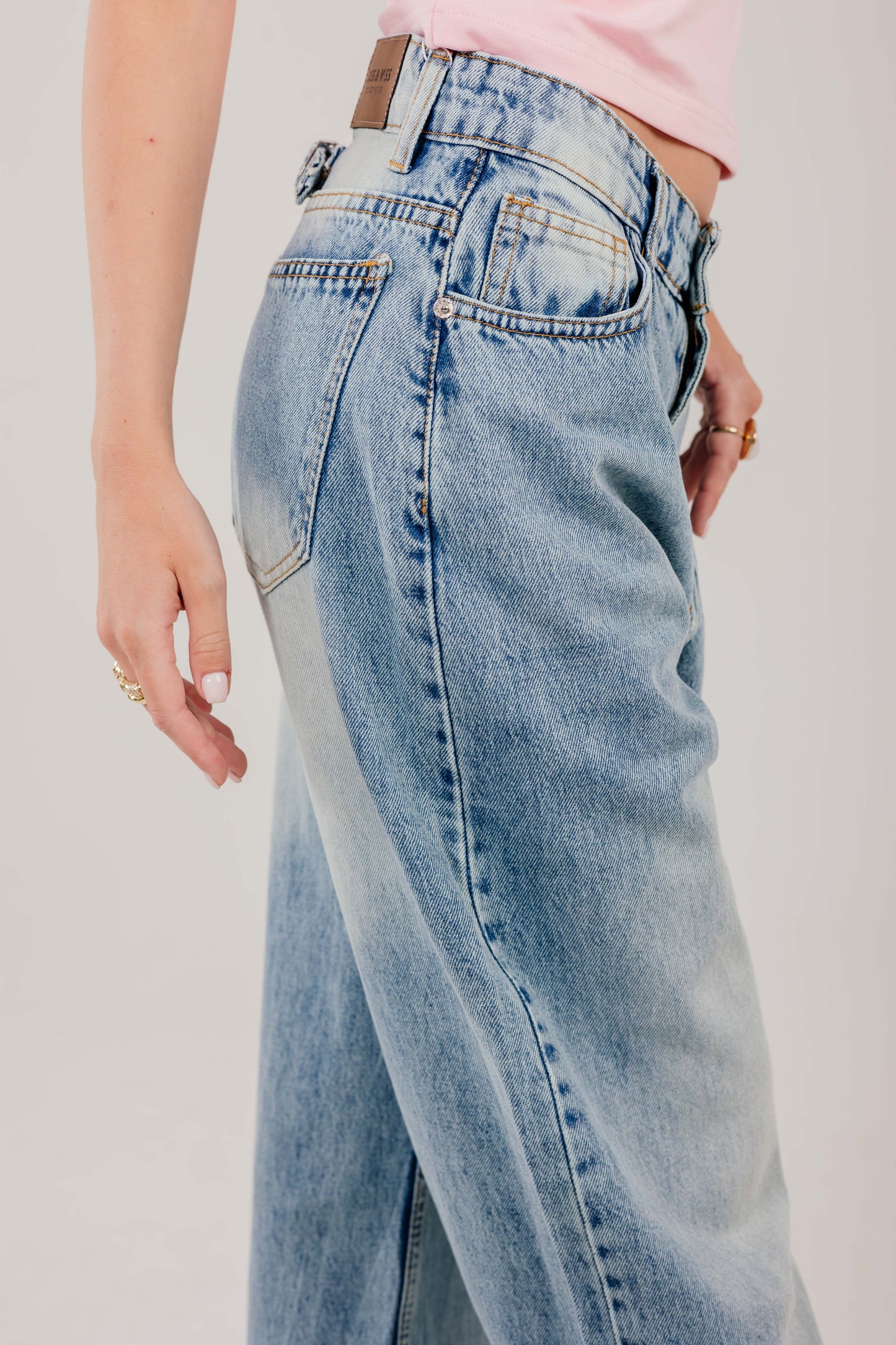 Turn-Up blue Denim