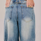 Turn-Up blue Denim