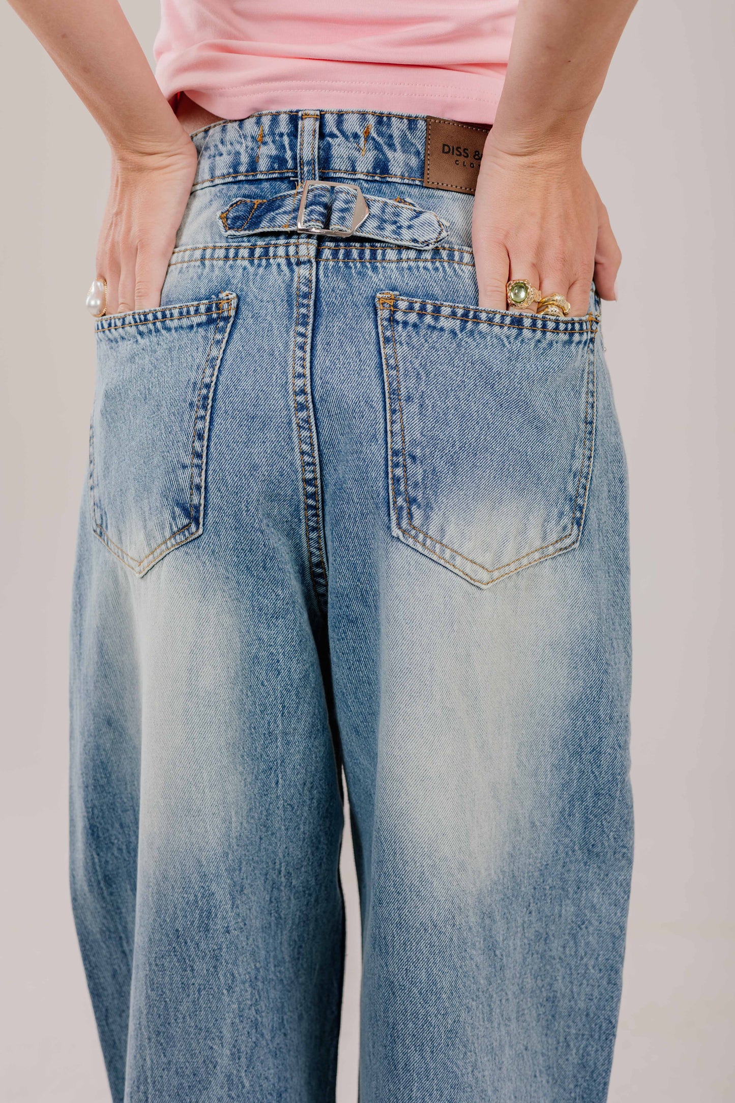 Turn-Up blue Denim