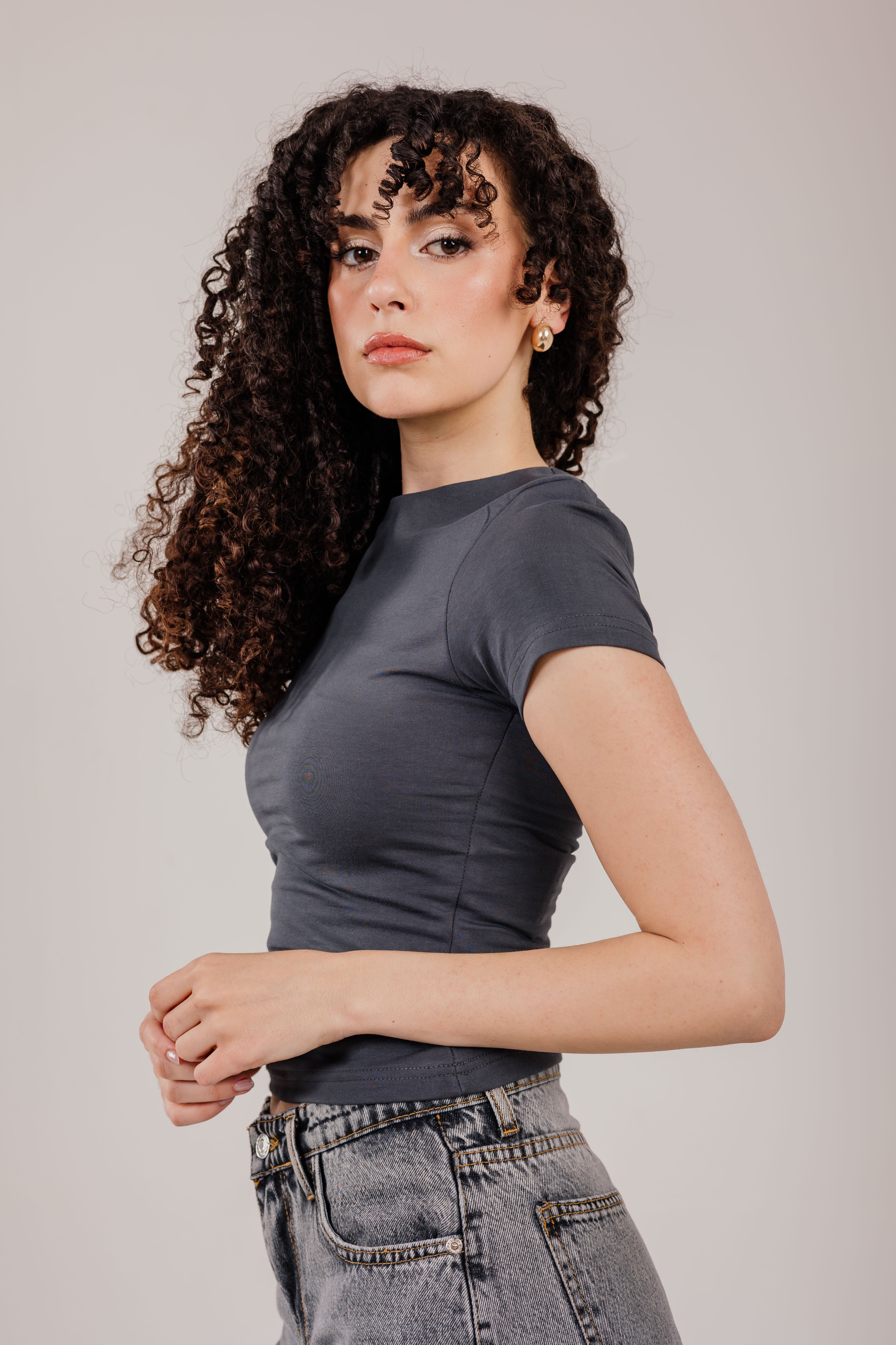 Cotton Crew neck Short Sleeve