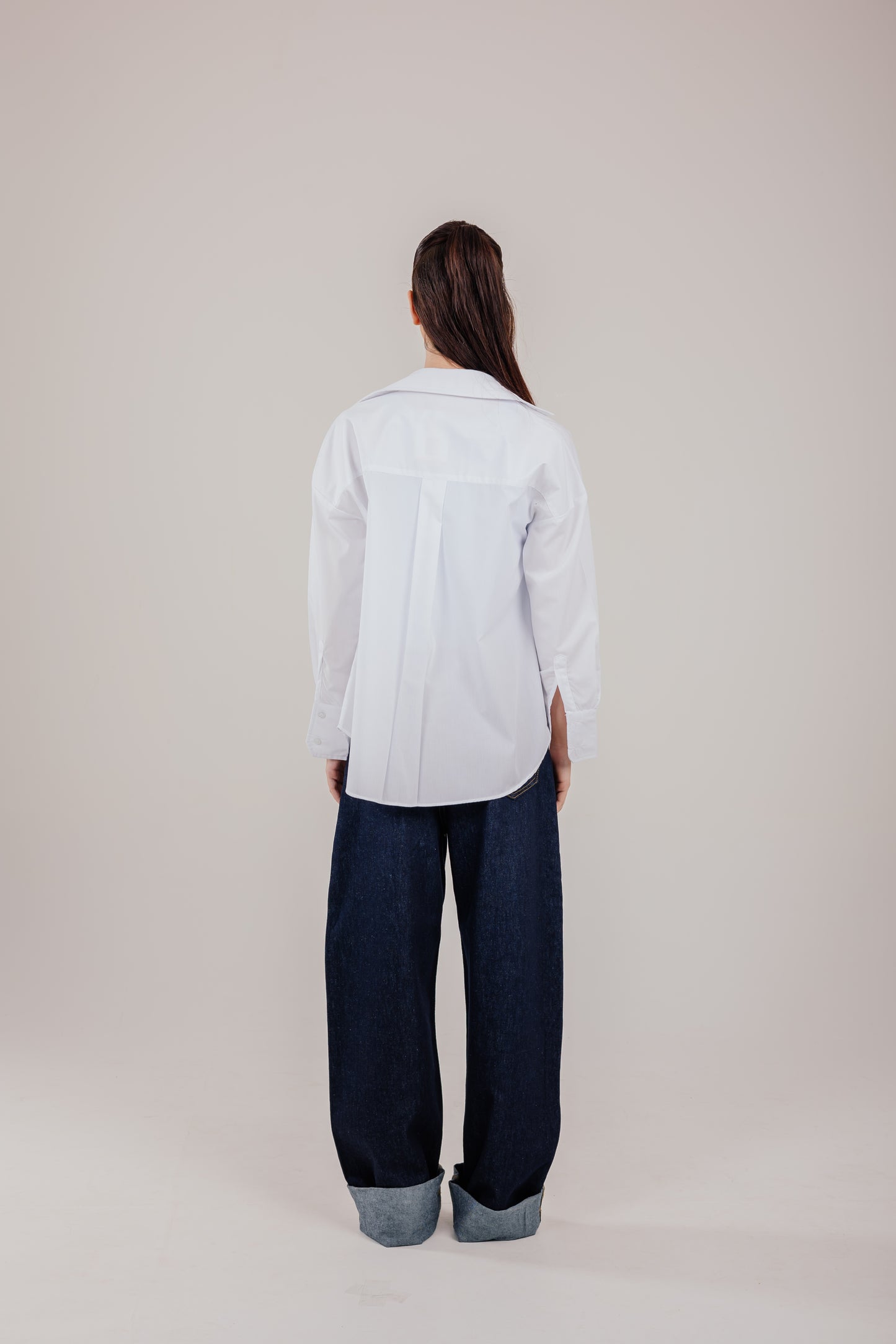 Poplin White Shirt