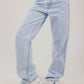 Straight Leg Denim Light Blue