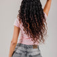 Ribbed Polo Short Sleeve