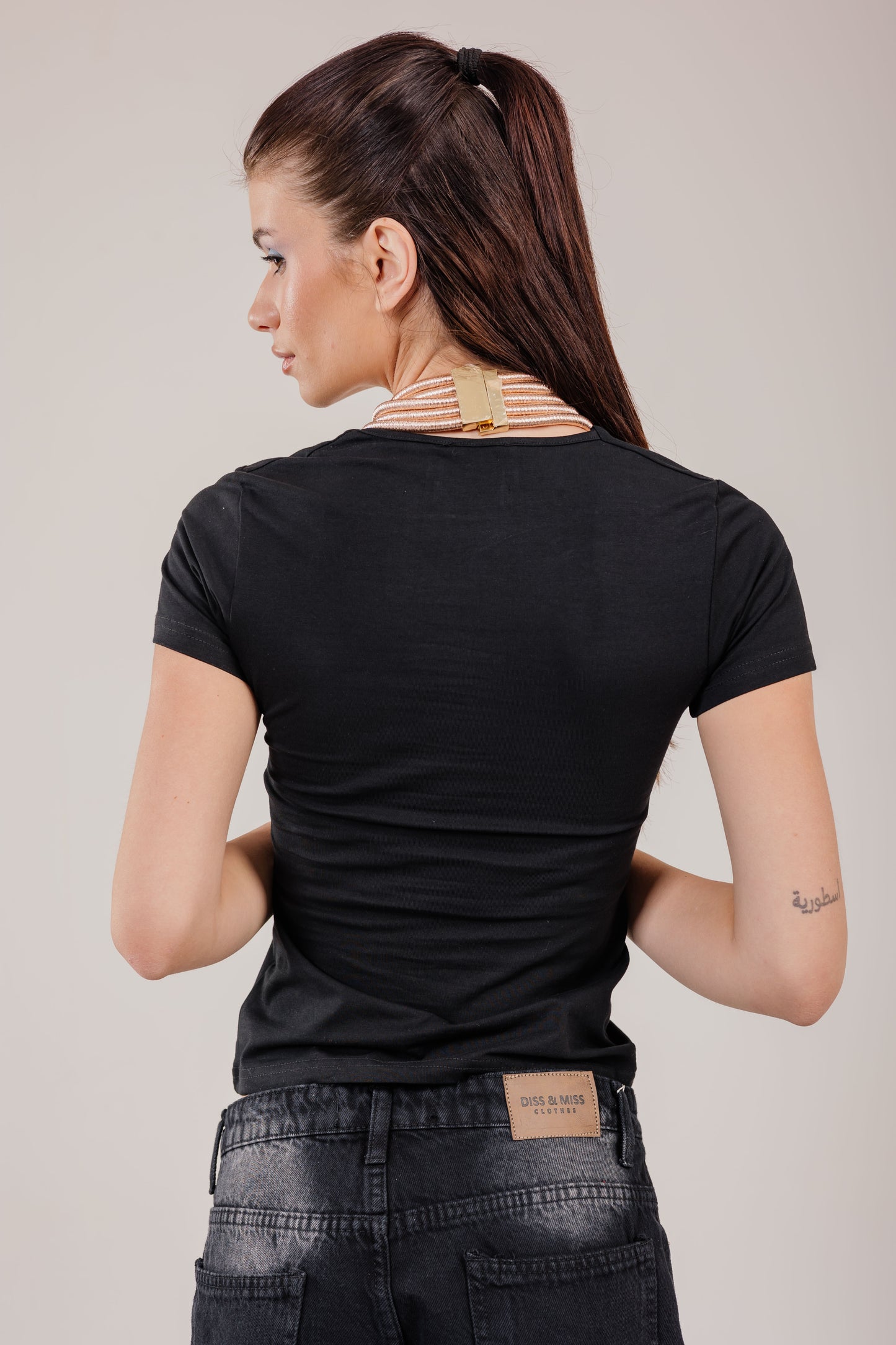 Cotton Square neck Short Sleeve