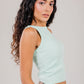 Crew Tank Top Ribbed