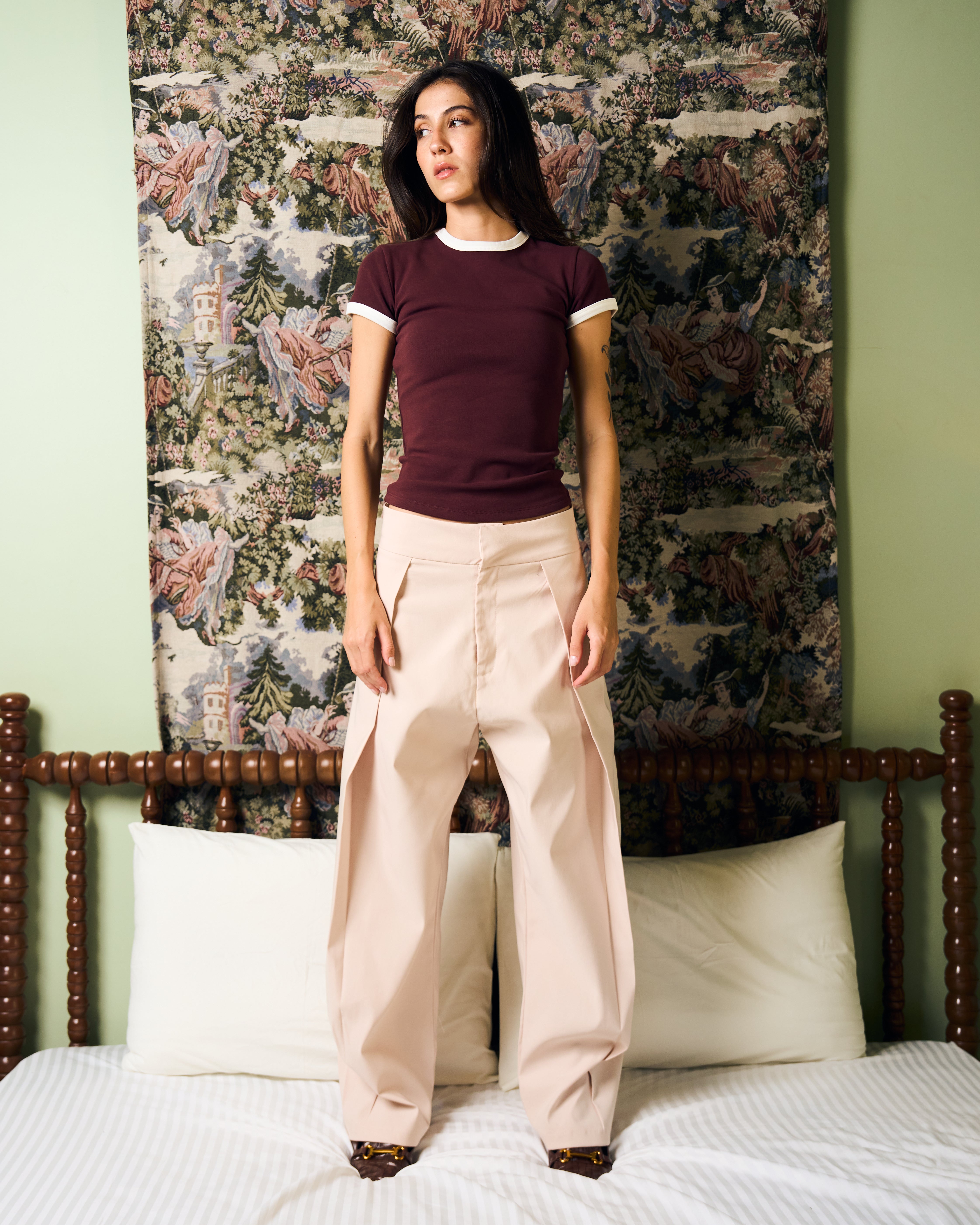 Pleated Trousers