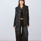 VEST DENIM BLACK
