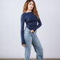 Crew Neck Long Sleeve Top
