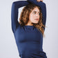 Crew Neck Long Sleeve Top