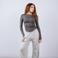 Crew Neck Long Sleeve Top