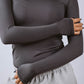 Crew Neck Long Sleeve Top