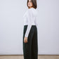 Square Neck Long Sleeve Top