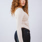 Crew Neck Long Sleeve Top
