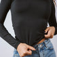 Crew Neck Long Sleeve Top