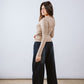 Square Neck Long Sleeve Top