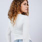 Crew Neck Long Sleeve Top