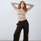 Crew Neck Long Sleeve Top