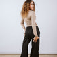 Crew Neck Long Sleeve Top