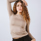 Crew Neck Long Sleeve Top