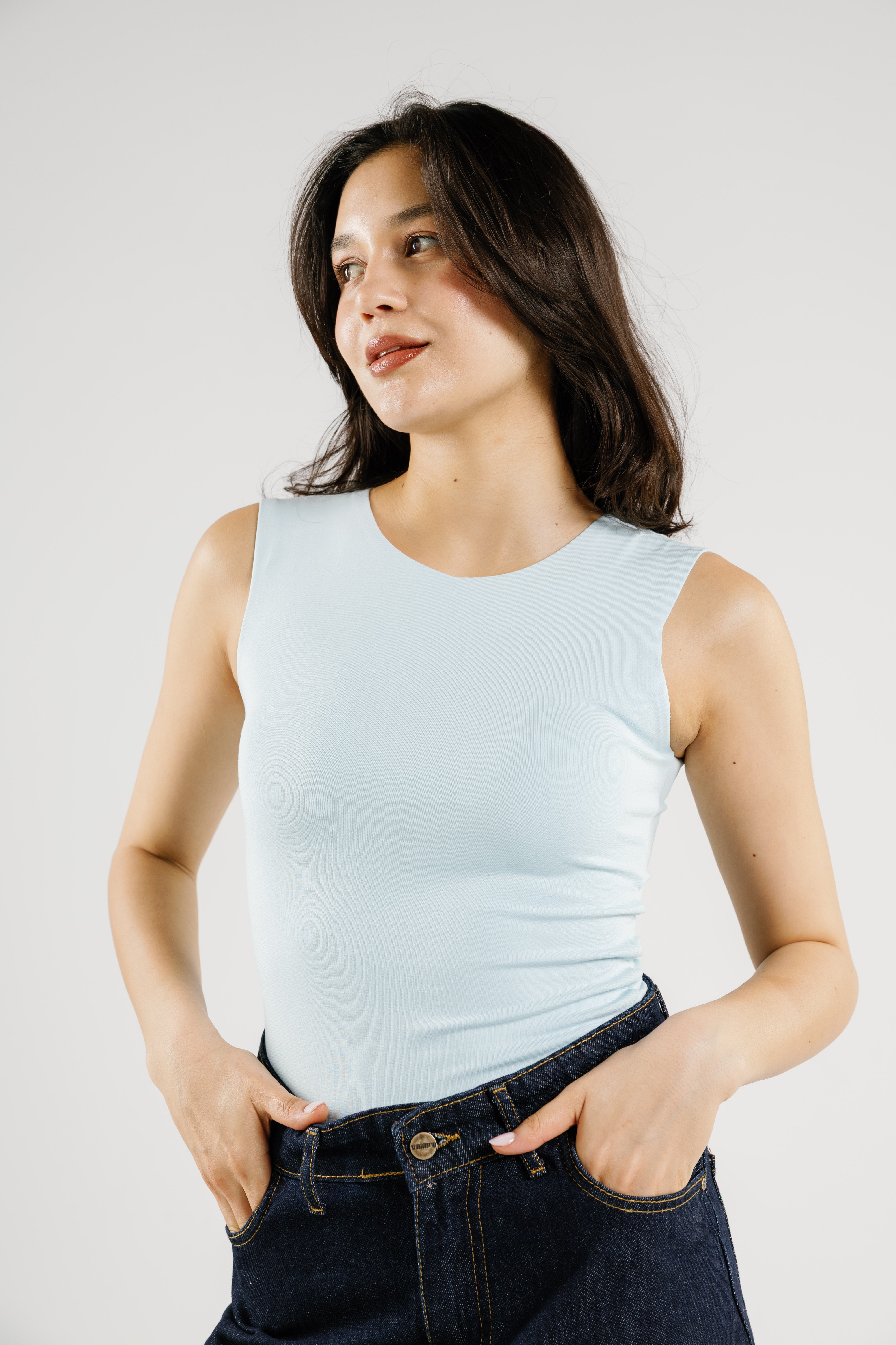 Double Layer Cotton Tank