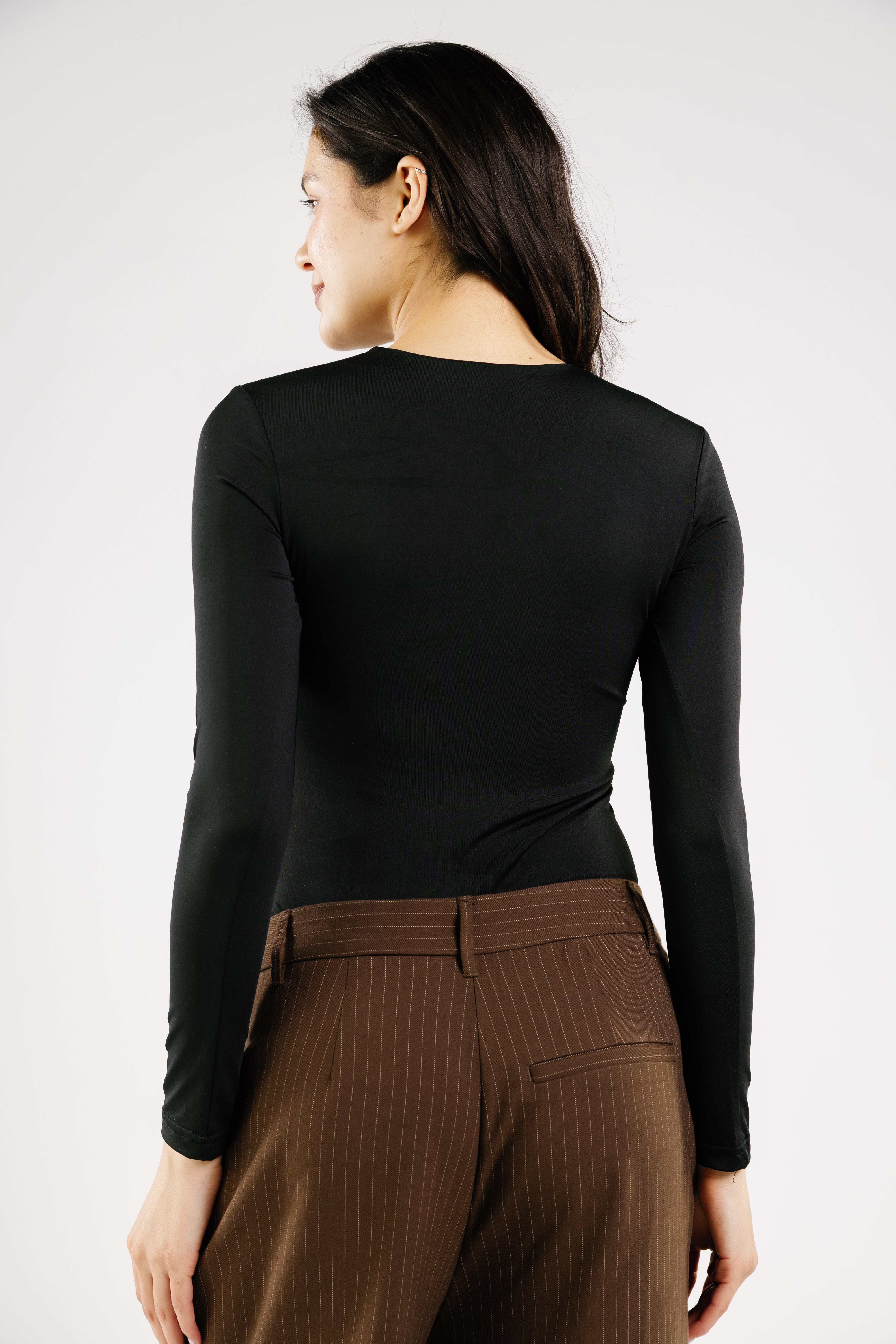 Bodysuit Crew-Neck Long Sleeve